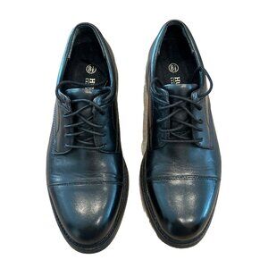 Hunter's Bay Men’s Oxford Dress Shoes Size 8.5 Black Lace-Up